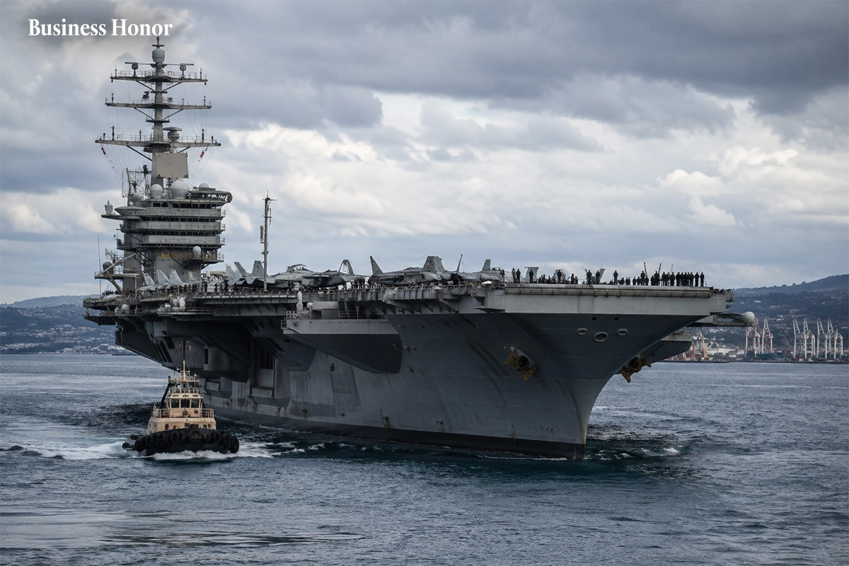 Business Honor | USS Abraham Lincoln Deployment Under Fire